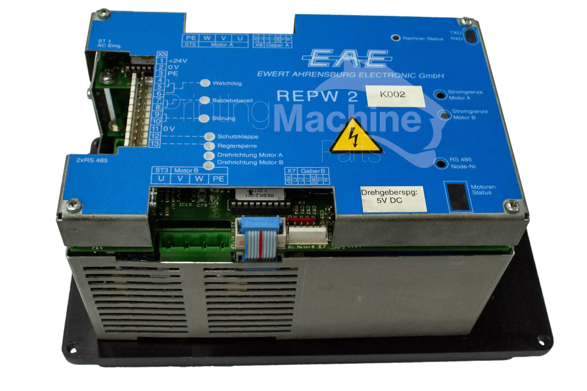 printing machine parts eae repw2 ewert ahrensburh electronic gmbh repw 2 k002 k004 k102-7